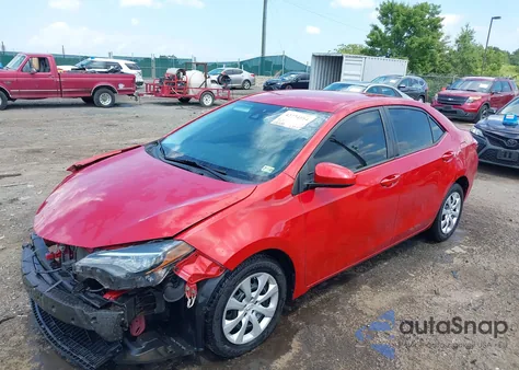 2017 Toyota Corolla Le из США, поврежденный, VIN 2T1BURHE2HC952050